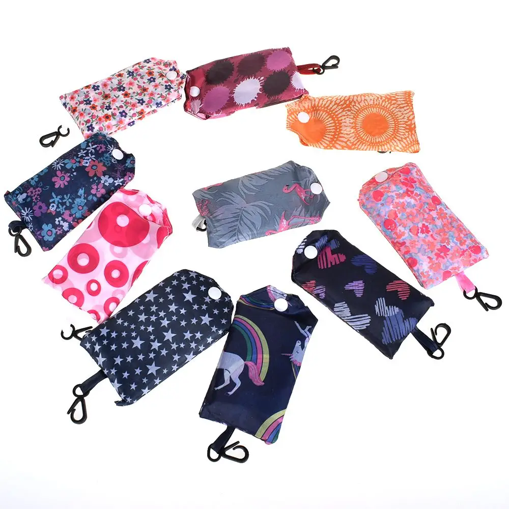 

Foldable Handy Shopping Bag Reusable Tote Pouch Recycle Storage Handbags
