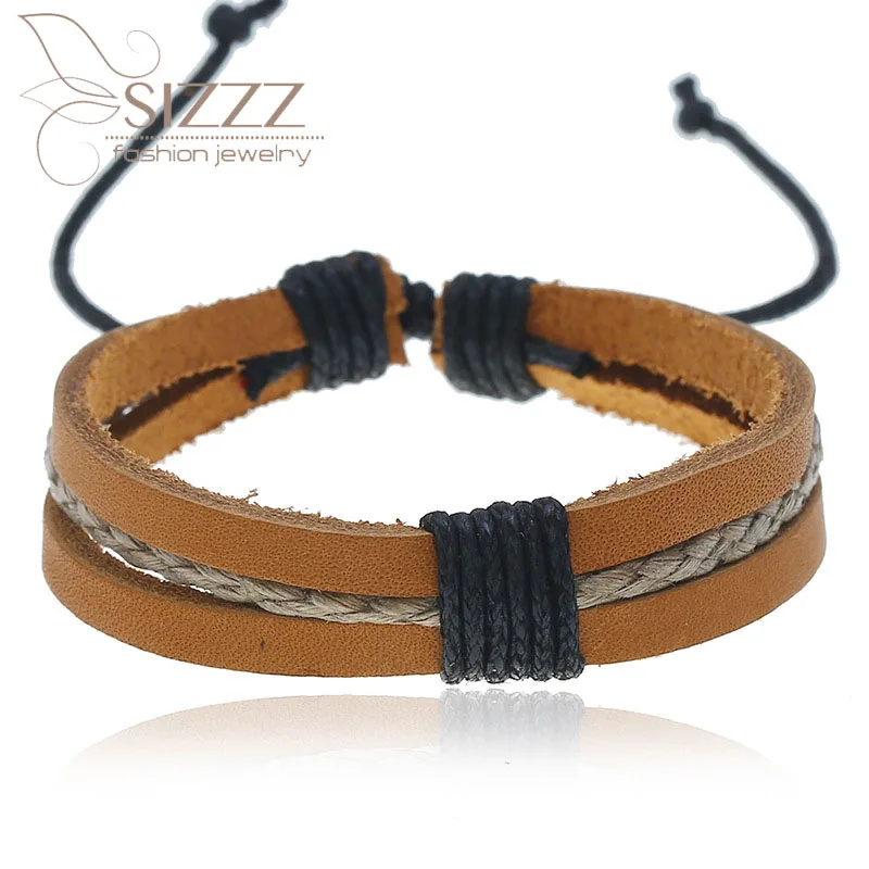 Новинка 2019 Прямая поставка с фабрики кожаные простые мужские и женские ювелирные