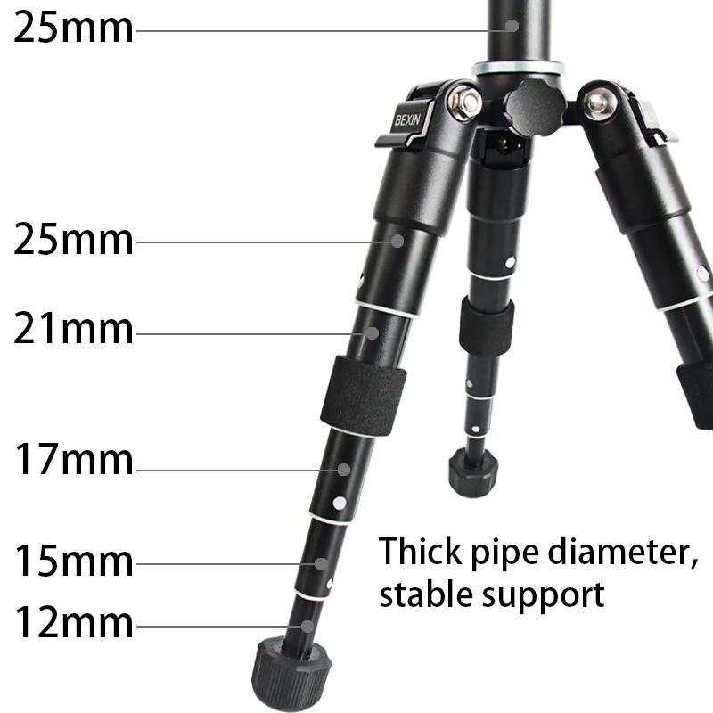 Гибкий переносной легкий Настольный Штатив BEXIN для камеры настольный мини штатив