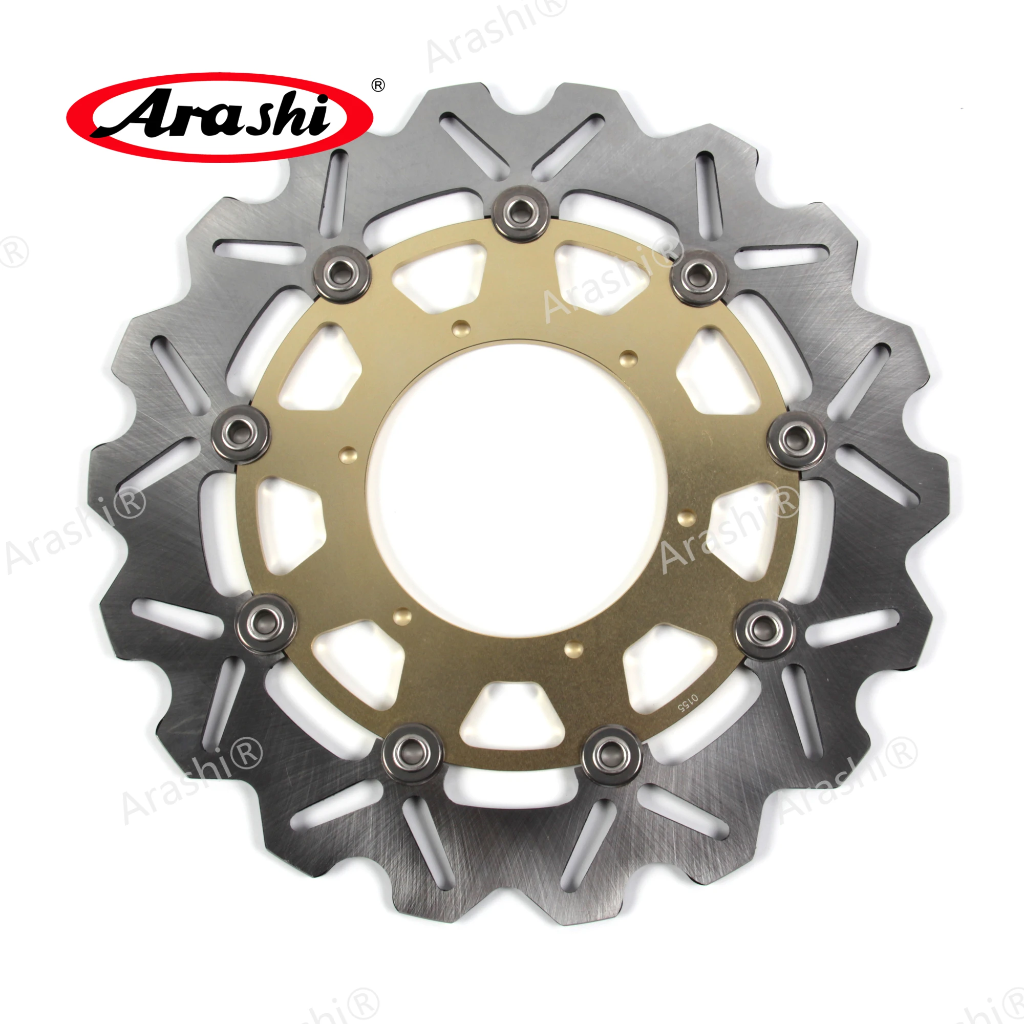 

Arashi 1PCS For BMW G650 GS G 650 GSSERTAO 2012 2013 2014 CNC Floating Front Brake Disc Rotor G650GS F650GS F650CS F650ST