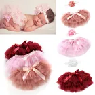 2020 летняя фатиновая балетная юбка для новорожденных девочек юбка с бантом для маленьких девочек юбка-пачка, юбки-шаровары для детей от 0 до 24 месяцев