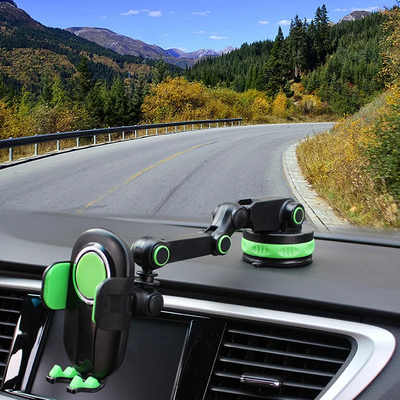 

Vmonv Strong Suction Phone Car Holder for iPhone 11 X Car Glass Dashboard Mobile Phone Stand For 4-7 Inch Samsung Huawei Mount