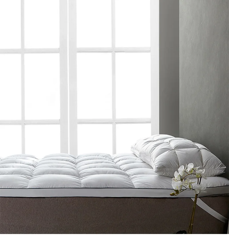 Стеганое одеяло на гусином пуху матрас для отеля осень и зиму королевское