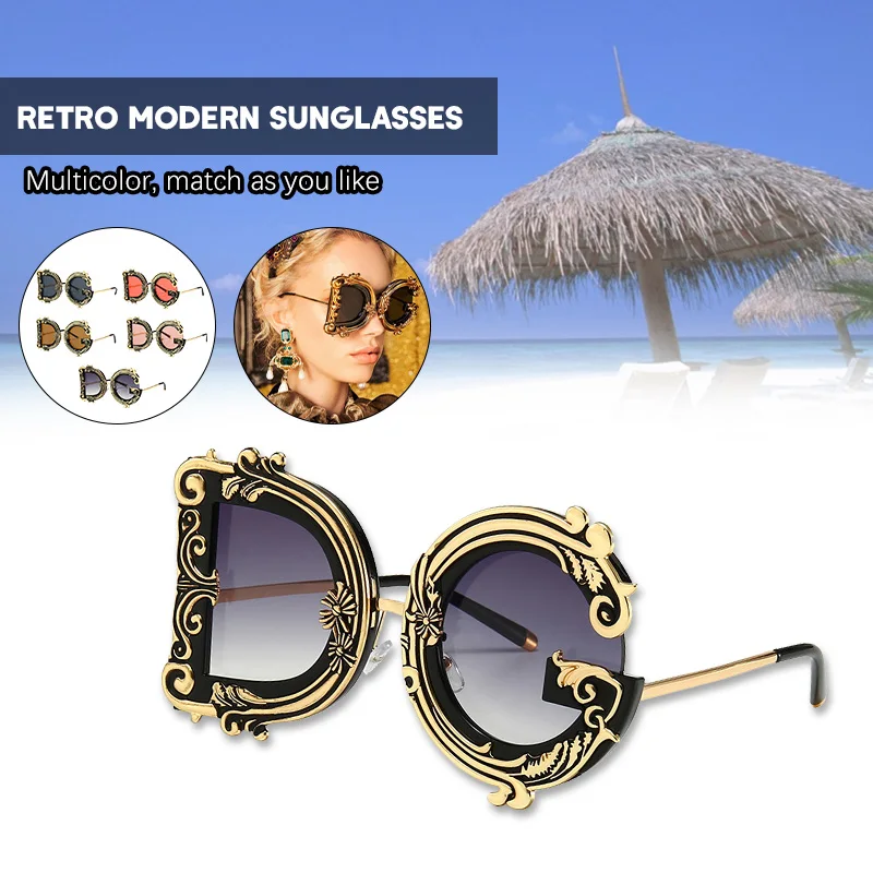 

Design Summer Sunglasses Pearl Frame Women's Eyeglasses Vintage Frame Female Clear Lens Optical Eyewear UV400