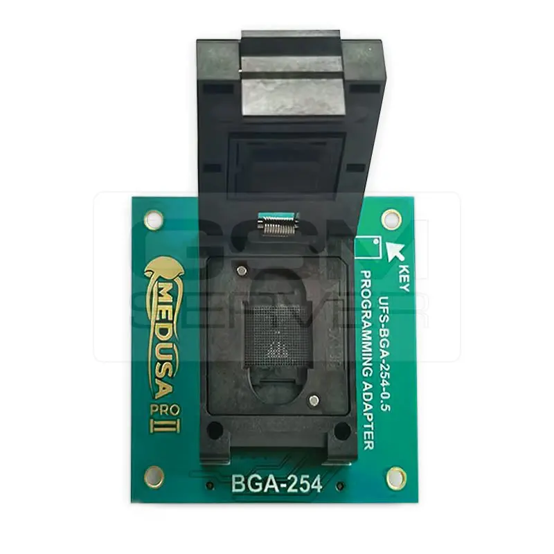 100% Оригинальные Медуза Pro II Набор торцевых головок UFS BGA 095 + 153 254 eMMC 4 в 1 гнездо