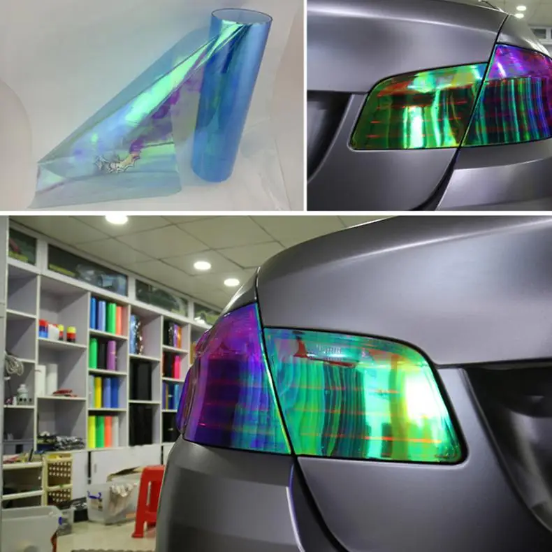 Автомобильная задняя фара 120x30 см из ПВХ|Наклейки на автомобиль| |