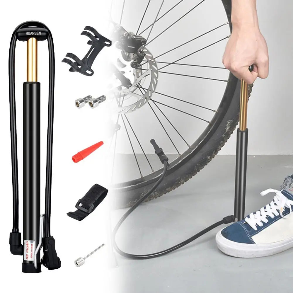 

Bike Pump Bicycle Tire Portable Inflator Air Pump 100PSI Mountain Road Bike Accessories for Cycling MTB Bicycle Pump