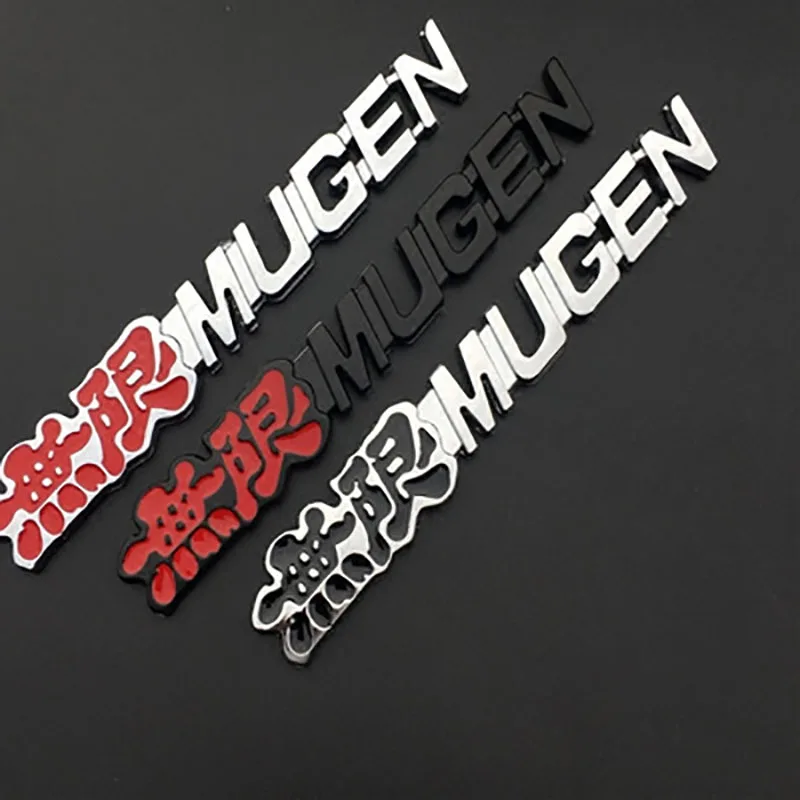 

Car Sticker 3D Grille Badge MUGEN Emblem for Honda Accord Civic CRV Crosstour H-RV nsx Pilot Odyssey City CRZ Spirior AVANCIER