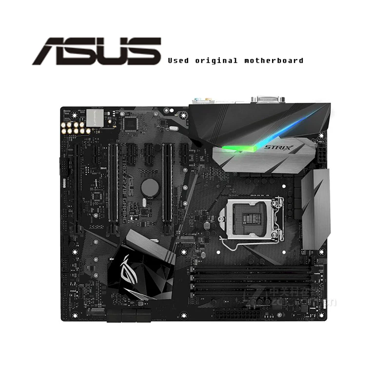 Для Asus ROG STRIX Z270H игровой оригинальный б/у Настольный Intel Z270 Z270M DDR4 материнская
