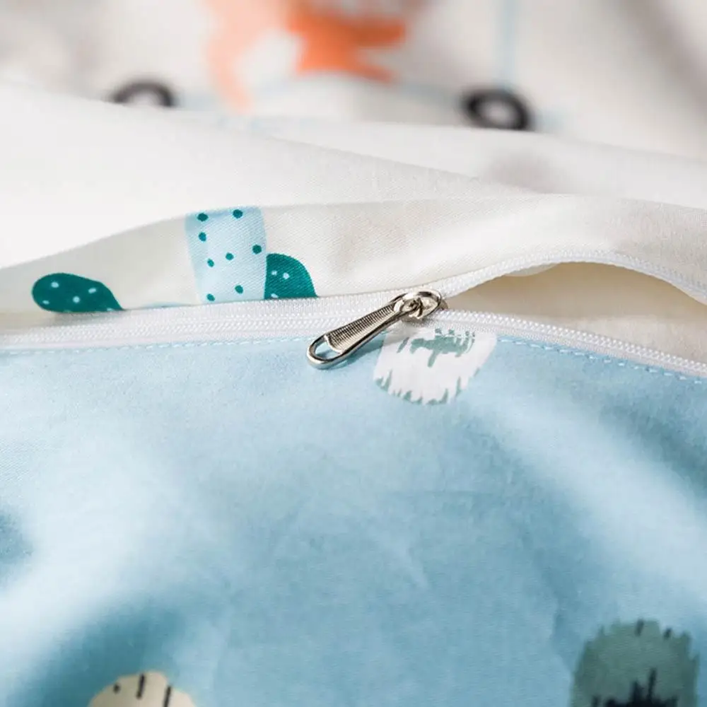 Svetanya постельное белье с изображением динозавров набор 100% хлопок для близнецов