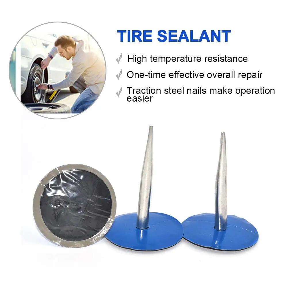 24 шт. 4 мм/6 мм для автомобиля грузовика ремонта проколов бескамерных проводных