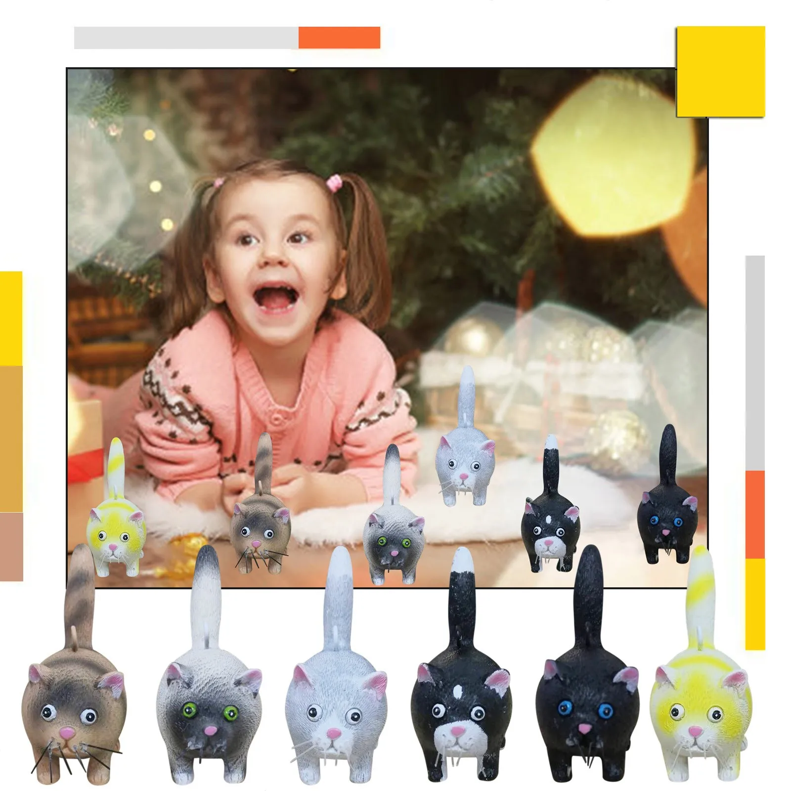 Миниатюрная скульптура Kitty подвесная кошка домашний декор оригинальное