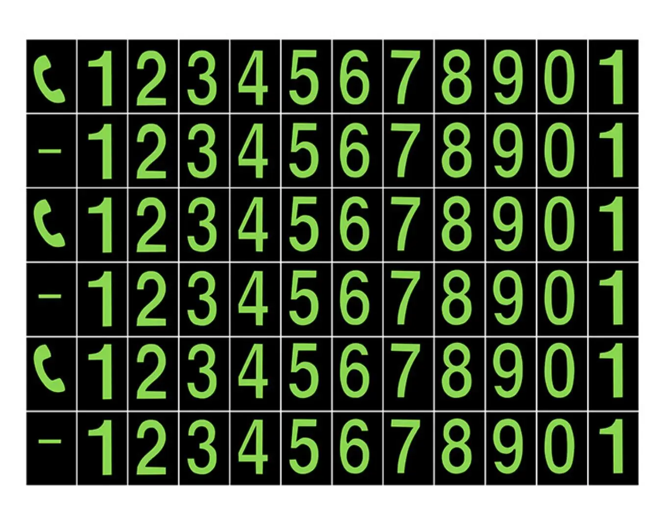 Светящаяся Автомобильная Временная парковочная карта наклейка автомобильный