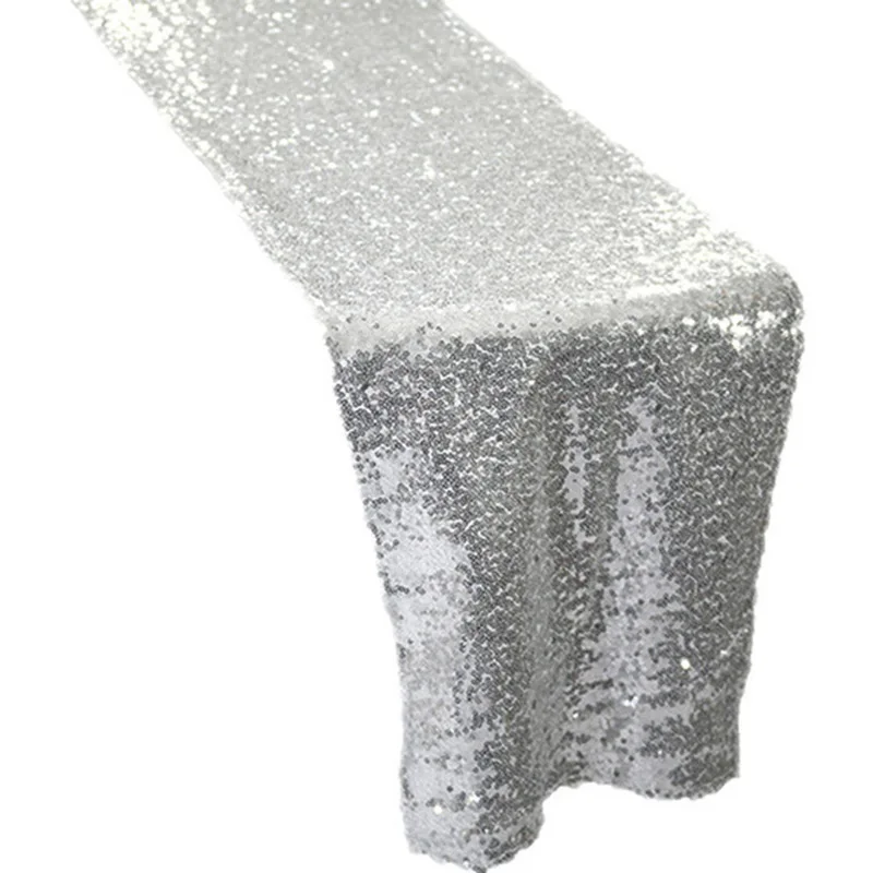 Современные скатерти с блестками для свадьбы украшения на Рождество день