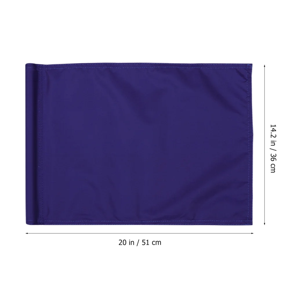 

Practice Flag Monochrome Mini Size Flag Practical Use Flag(Blue)