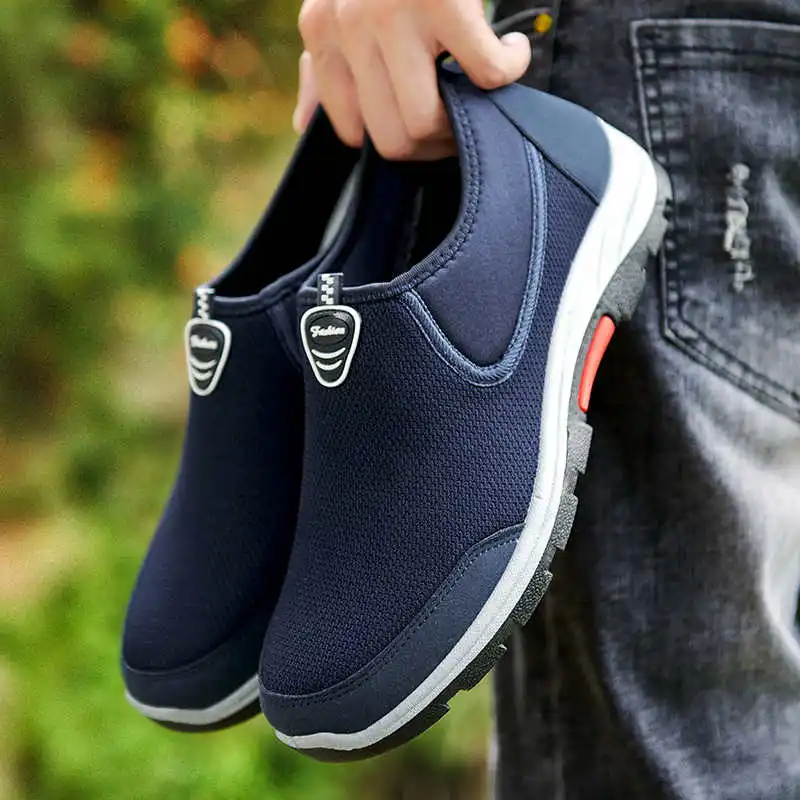 

Men Shoes 2021 Breathable White Trendy Sneakers Men Original Casual Light Walking Big Size Man Tennis Shoe Zapatillas Hombre 9-F