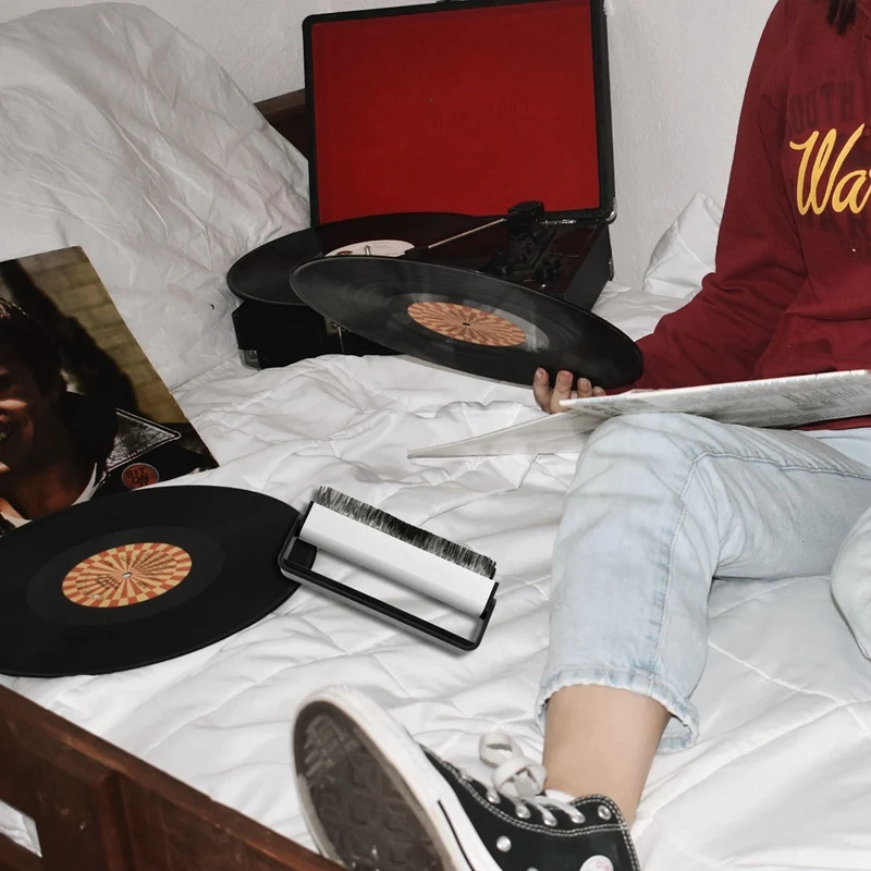 Виниловые пластинки ручка из углеродного волокна DuPont щетка для очистки промывки