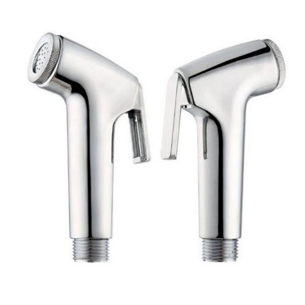 

Bidet Faucet Shower Head Spray Pet Shower Sprayer Handheld Silver Home Head Wash