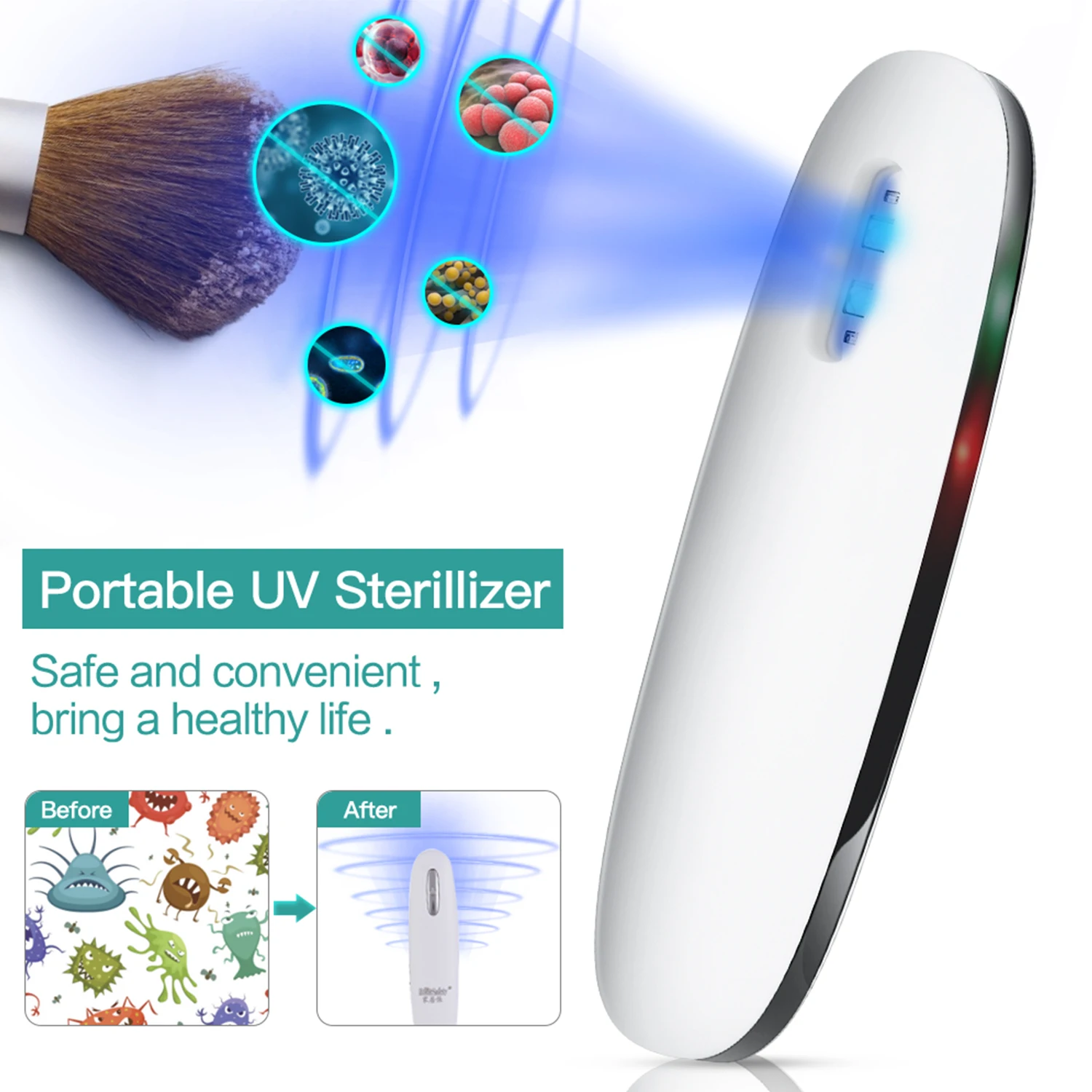 

For protection mask Portable Civilian sanitizer baby toys UV light sterilizer