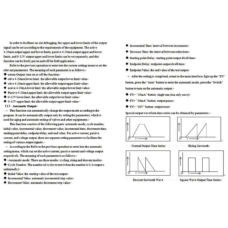 Высокоточный регулируемый ток напряжение аналоговый симулятор 0-10 В 4-20мА