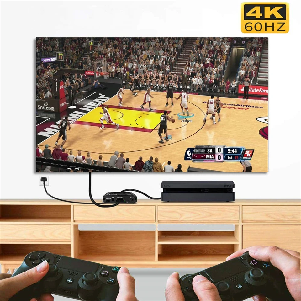 2020 18 Гбит/с 3 порта HDMI 2 0 переключатель HDR 4K 60 Гц 3x1 Поддержка HDCP Переключатель