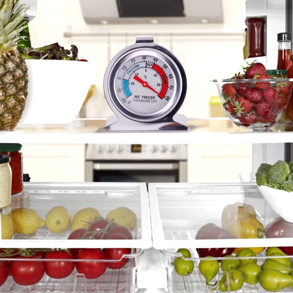 Холодильник морозильник термометр из нержавеющей стали тип циферблата