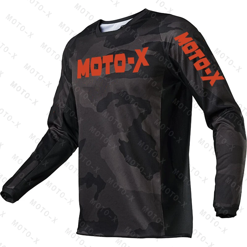 

2021 Moto-x Bicycle Jersey Long Sleeve Cycling Enduro Mtb Shirt Downhill T-shirt Camiseta Motocross Mx Mountain Bike Clothing