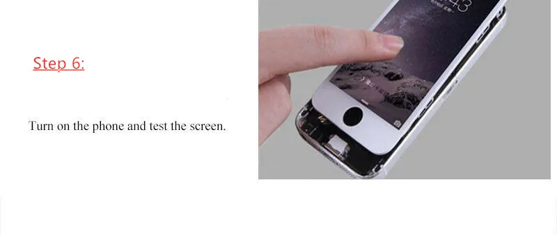 Без битых пикселей ЖК-дисплей для iPhone 4S 7 8 7 Plus ЖК-дисплей 3D сенсорный дигитайзер предварительно собранный с набором нижних винтов+ Инструменты