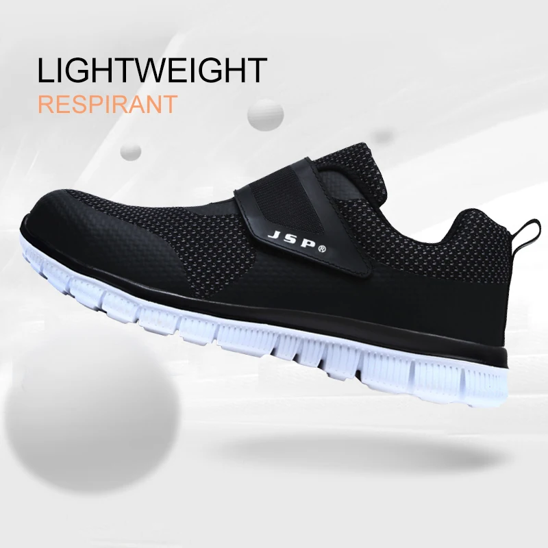 DYKHMILY/безопасная обувь со стальным носком Мужская и женская на застежке-липучке с