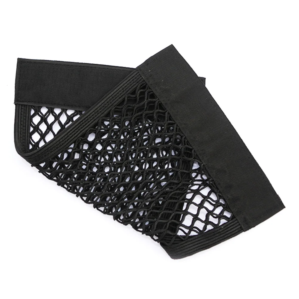 Эластичная сетка на спинку кресла и в багажник липучках сумка карман для