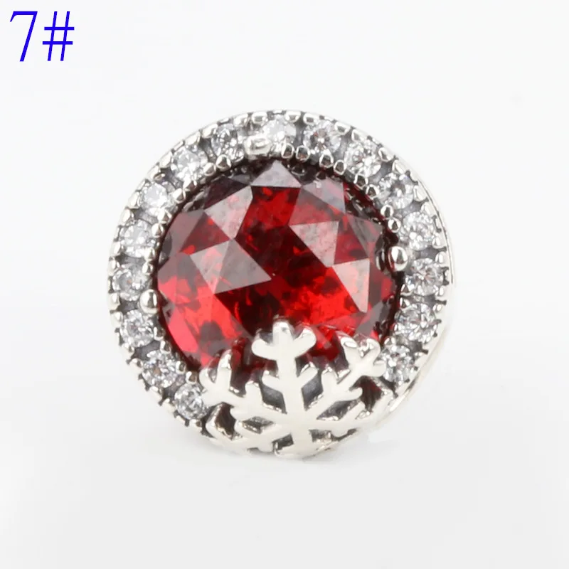 

Bewill Authentic 925 Silver Christmas ice sculpture beads Fit Original charms Bracelet Necklace Pendant DIY Jewelry Making