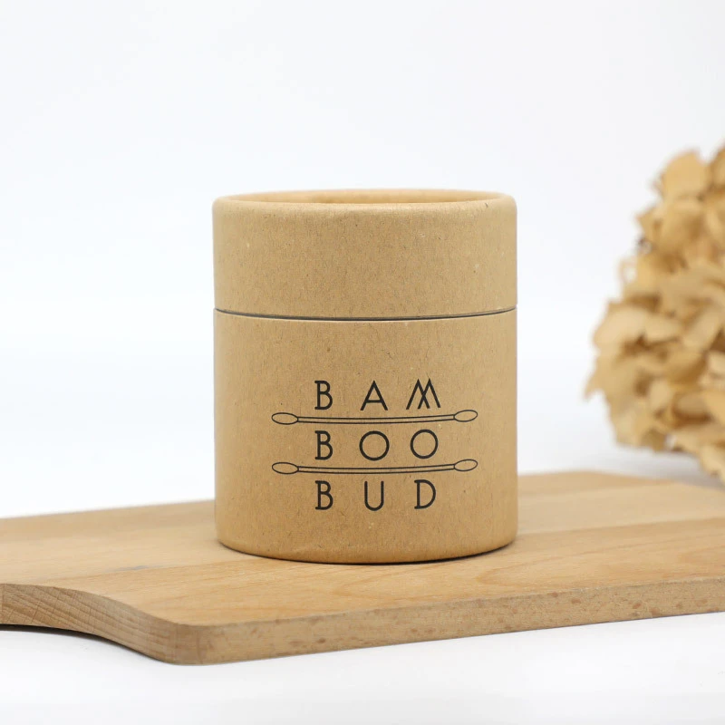 

200PCS Cylinder Double Head Cotton Swab Bamboo Sticks Cotton Swab Disposable Buds Cotton For Beauty Makeup Nose Ears Cleaning