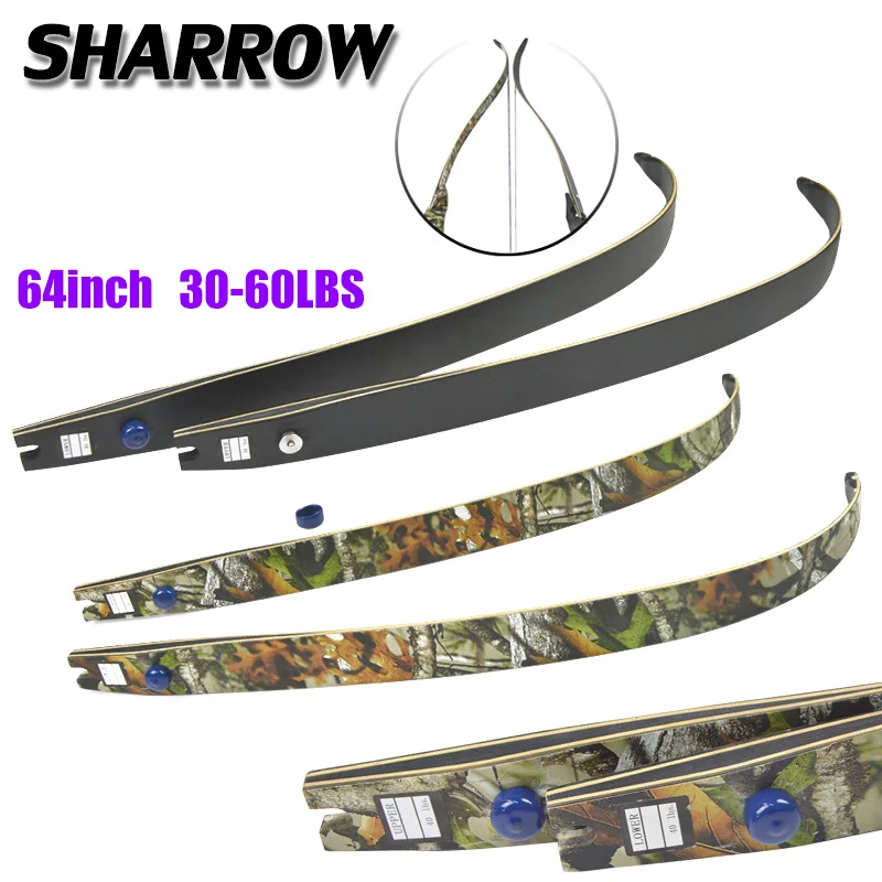 

1pair Archery Recurve Bow Limbs ILF Outdoor Competition Shooting Athletic Bow Hunting Bow and Arrow Game Accessories