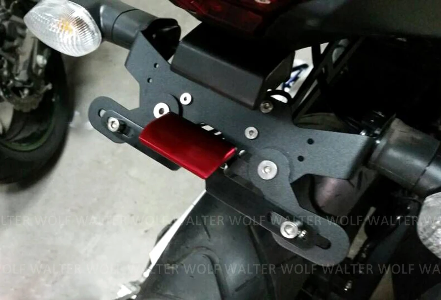 Светильник номерного знака для SUZUKI GSF GSXR 600 DL650 Z750 Z900 MT 07 RC EXC 125 NINJA аксессуары