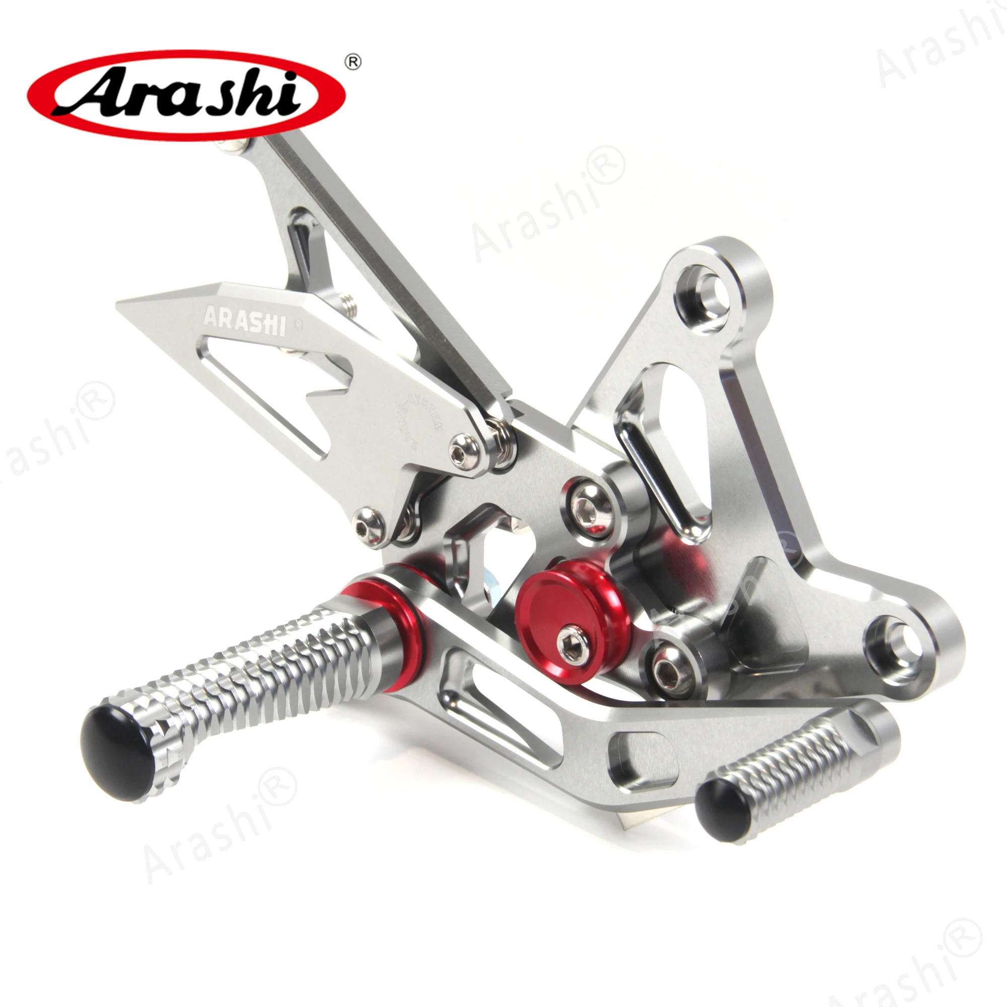 Arashi CNC Регулируемые подножки NINJA ZX6R задние для KAWASAKI ZX 6R Ninja ZX636 2005 2006 Задние 05 06