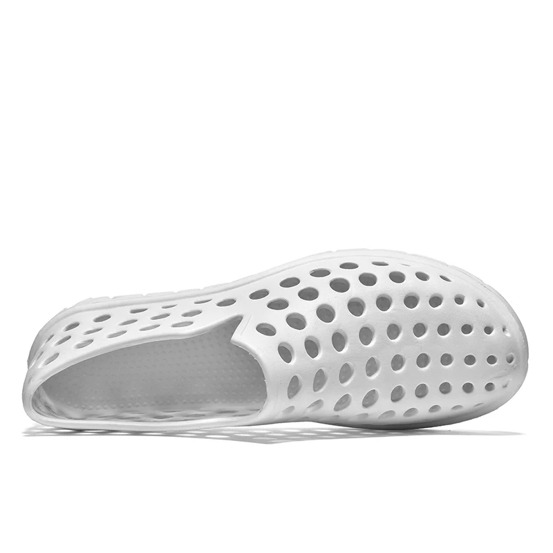 Мужские летние пляжные сандалии дышащие шлепанцы на плоской подошве уличные