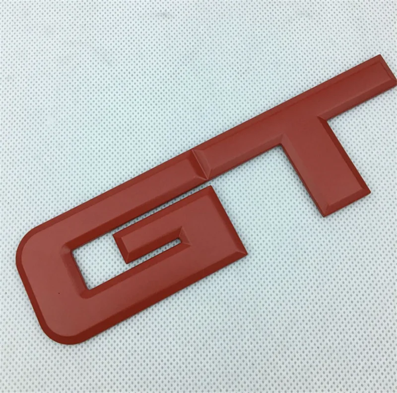 Новинка хромированная/красная/черная эмблема крышки багажника автомобиля 7 х2