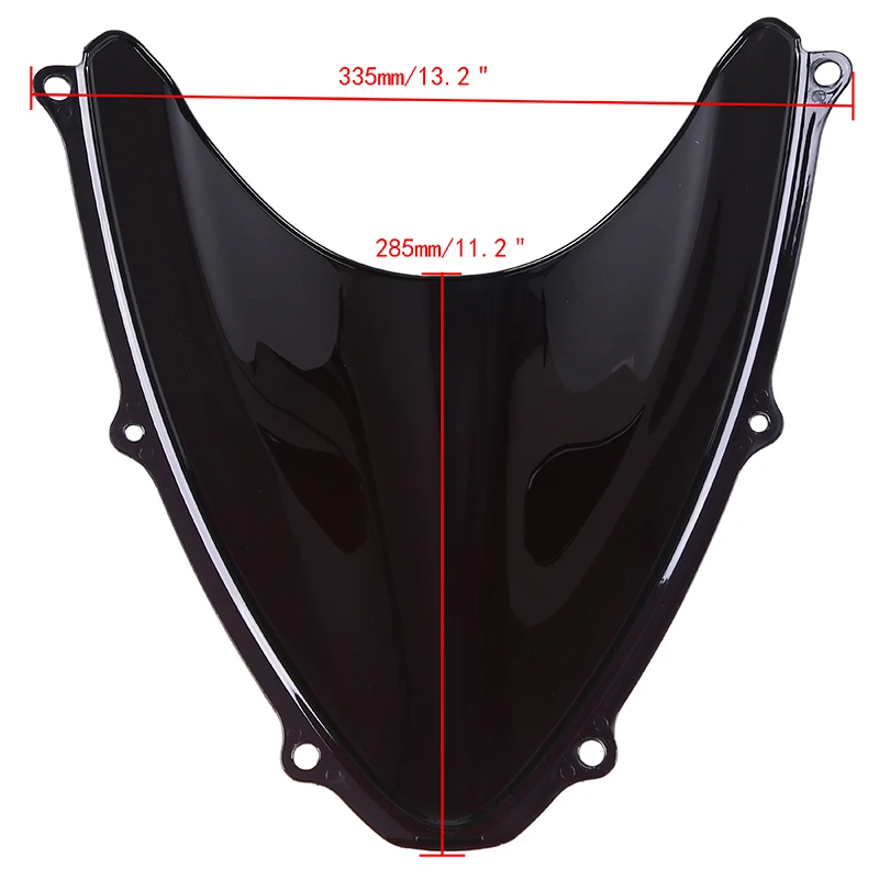 Автомобильный ветровой экран POSSBAY для мотоциклов и велосипедов Suzuki GSXR 600 750 K6 2006-2007