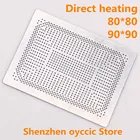 Шаблон трафарета BGA с прямым нагревом YM3700C4TMFG YM370BC4T4MFG YM3500C4T4MFG YM350BC4T4MFG YM3200C4T20FG YM3300C4T4MFG 0,35 мм