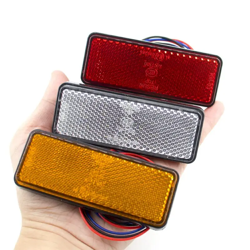 Пара светодиодных ламп 24 SMD для мотоцикла задний тормоз стоп-сигнал поворота