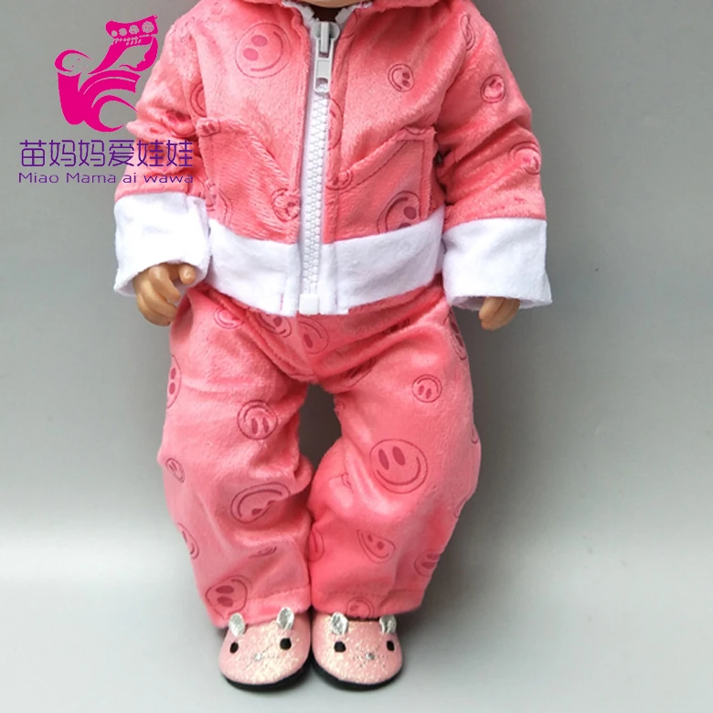 Кукольная одежда для новорожденных 18 дюймов с бабочкой брюки комплект 17 дюймовой