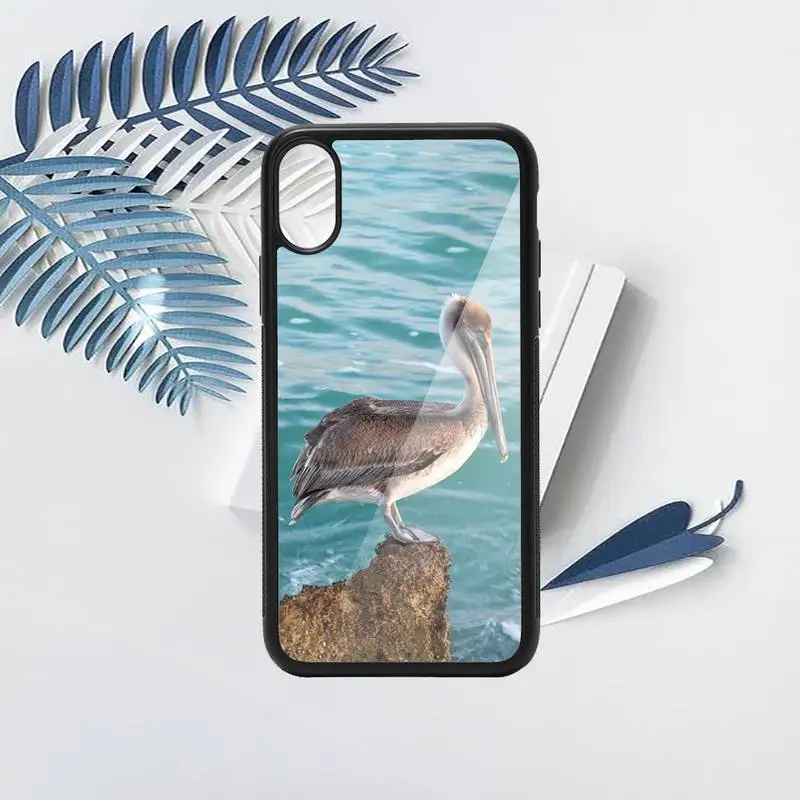 

pelican bird animal Phone Case PC for iPhone 11 12 pro XS MAX 8 7 6 6S Plus X 5S SE 2020 XR