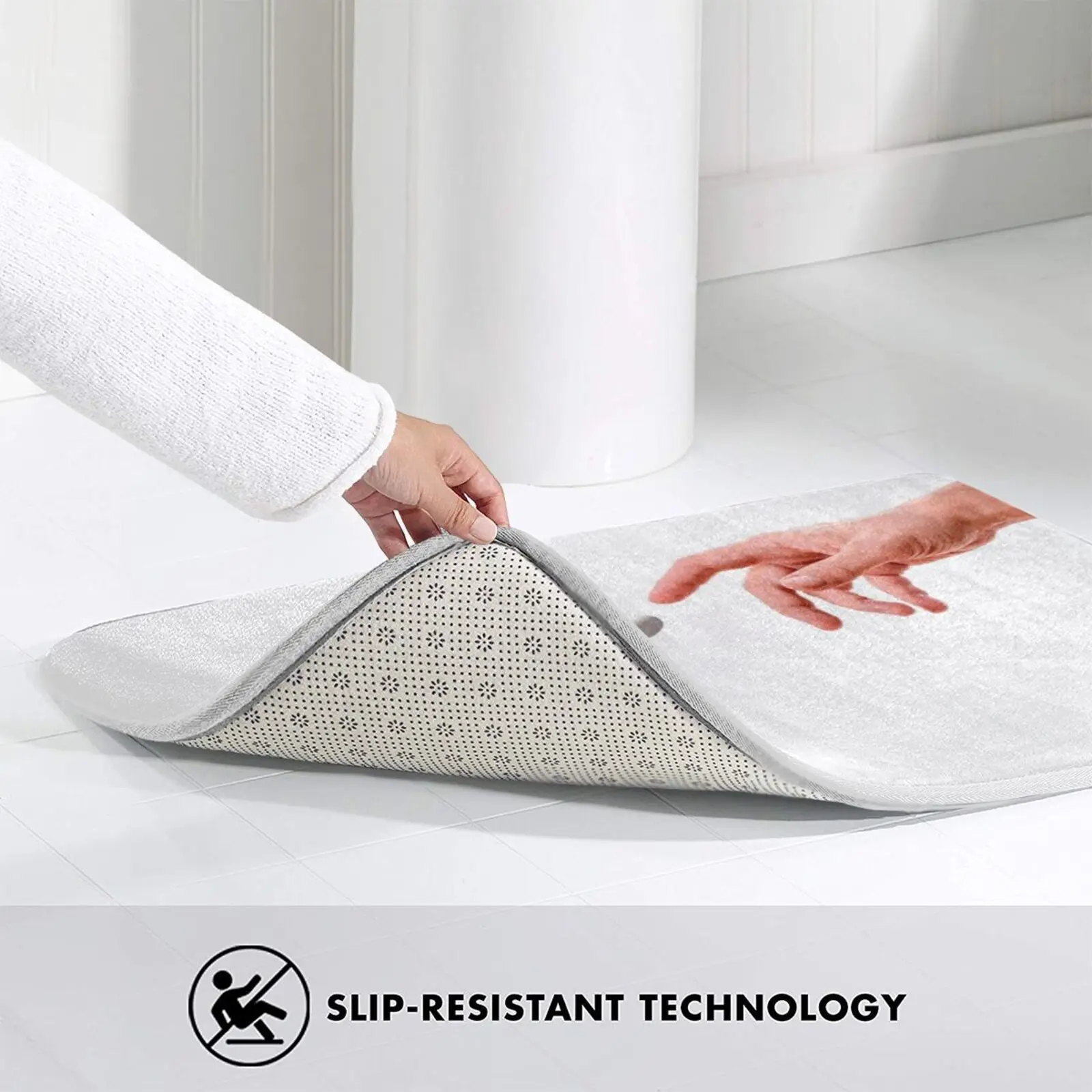 Мягкий Нескользящий Коврик для коврового покрытия с искусственным интеллектом |