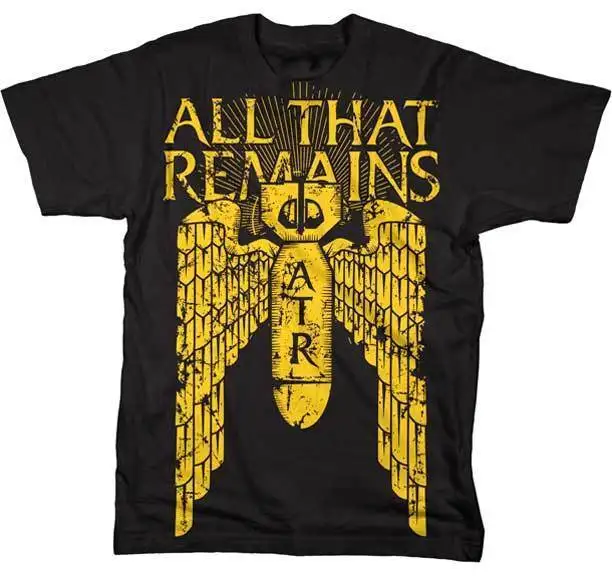 ALL THAT REMAINS - Bomb T SHIRT Brand New Official Shirts High Quality Custom Printed Tops Hipster Tees T-Shirt | Мужская одежда