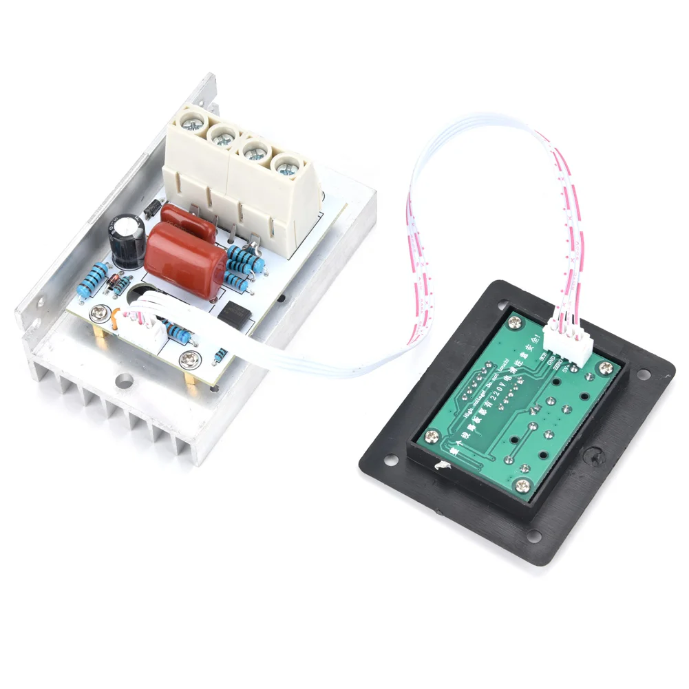 Цифровой регулятор напряжения переменного тока 220 В 10000 Вт SCR скорости диммер