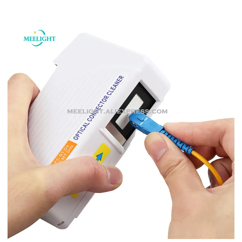 Соединитель оптического волокна очиститель 550 раз кассеты коробка для очистки