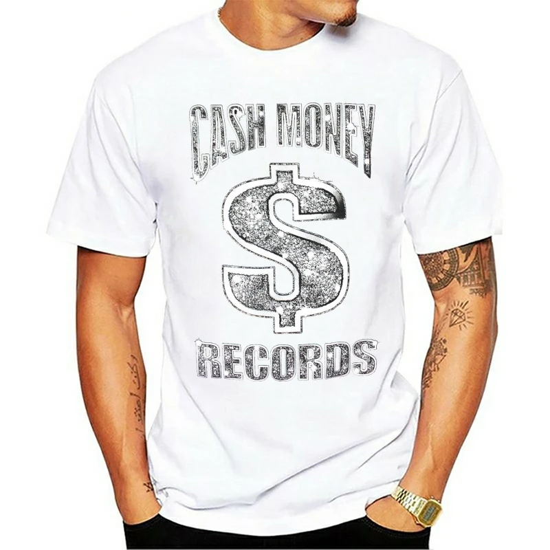 

Cash Money Records BlingBlack Mens Black 2021 New Year t-shirt Tee Top