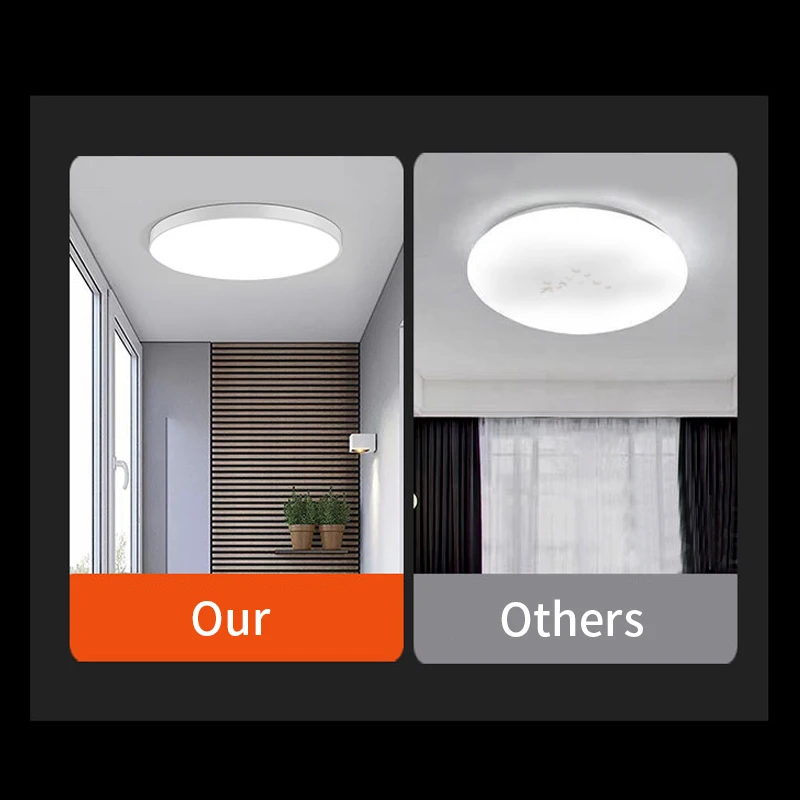 Ультратонкие светодиодные потолочные светильники для гостиной современные