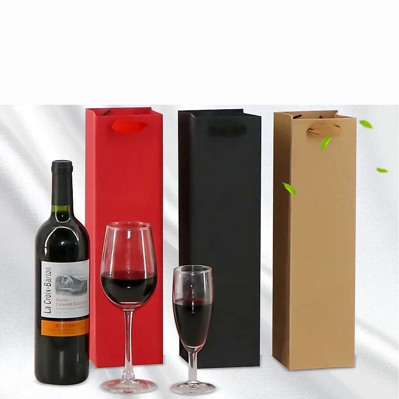 

20 шт., бумажные пакеты для хранения красного вина