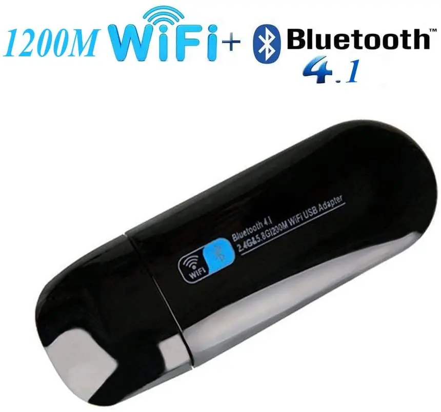 5 8G USB WiFi Bluetooth адаптер двухдиапазонный Wi-Fi сетевой iFun4U и 4 1 передатчик для рабочего